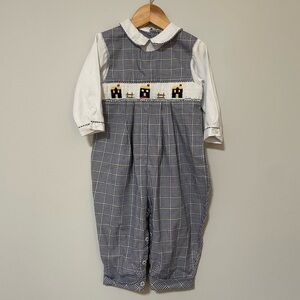 Petit Ami Smocked Romper